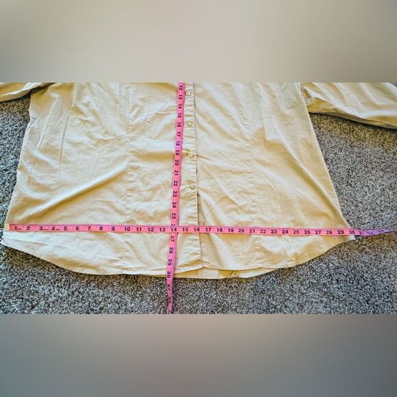 Plus Size AVENUE Stretch Blouse Top Shirt Size 4X or 30/32 - Picture 4 of 8